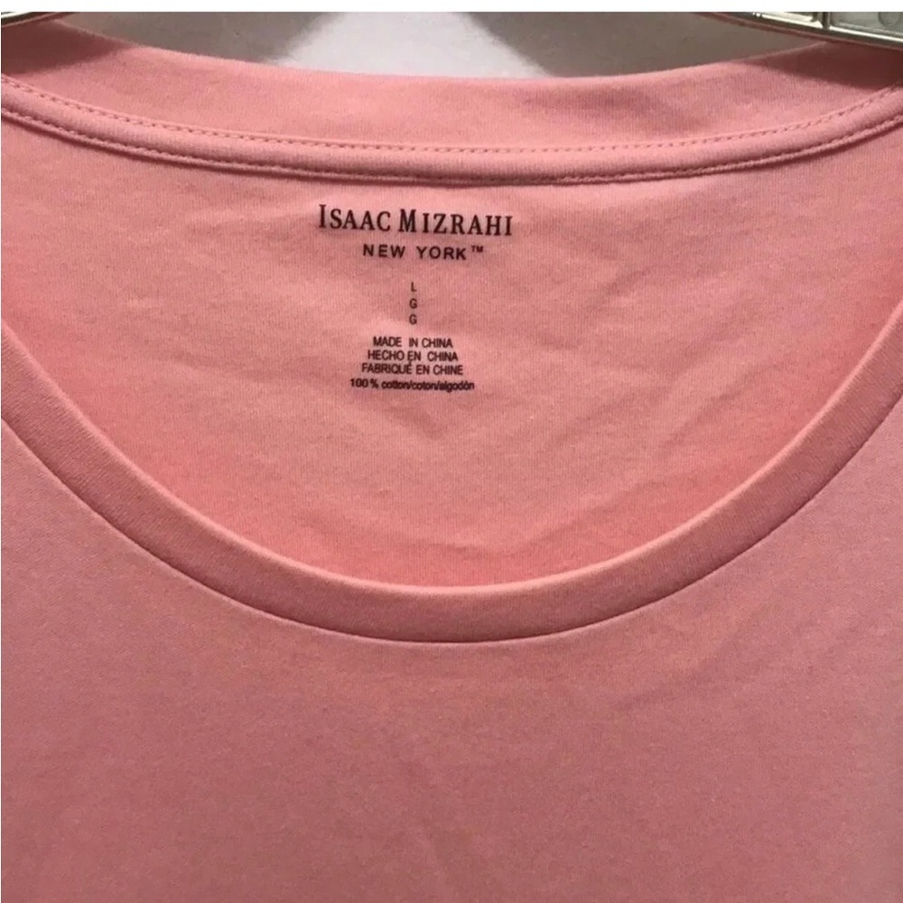 NWT Isaac Mizrahi‎ Women’s T-Shirt/Blouse Size Large​ - Picture 2 of 4